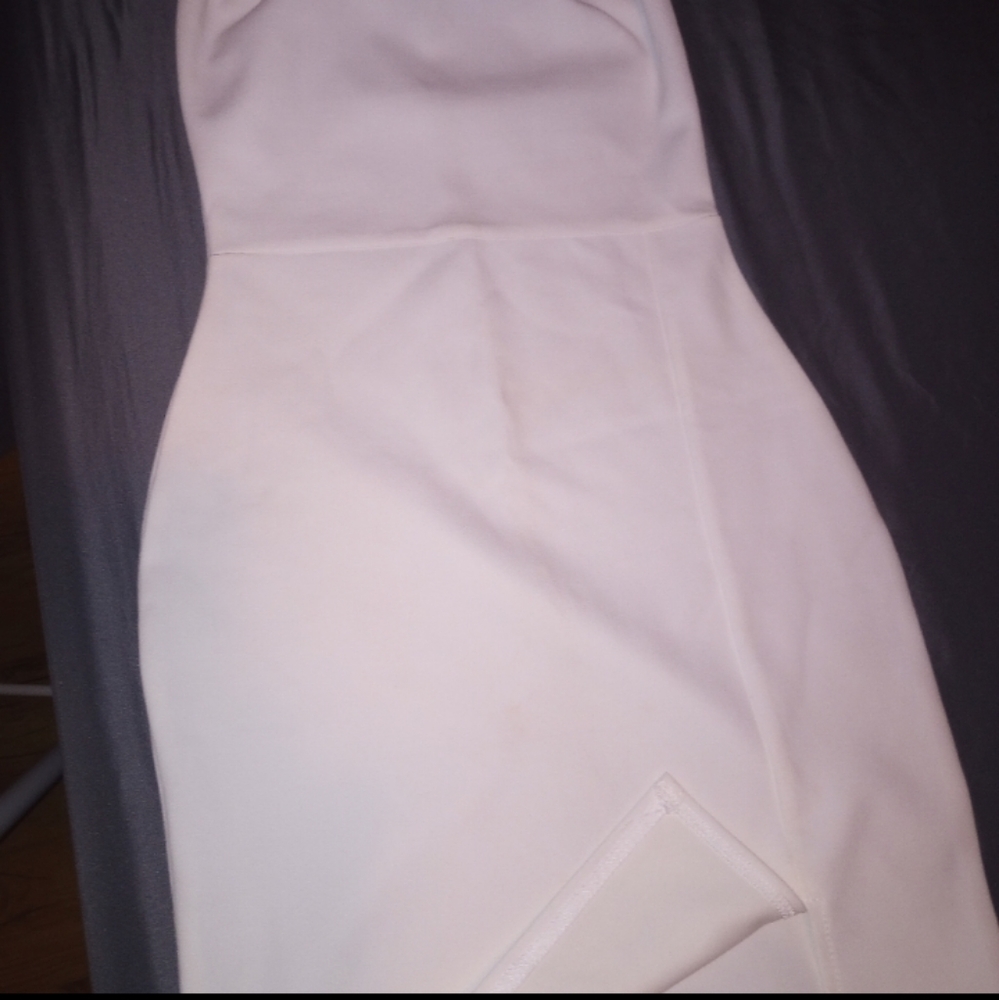 White Halter Dress - Picture 6 of 6